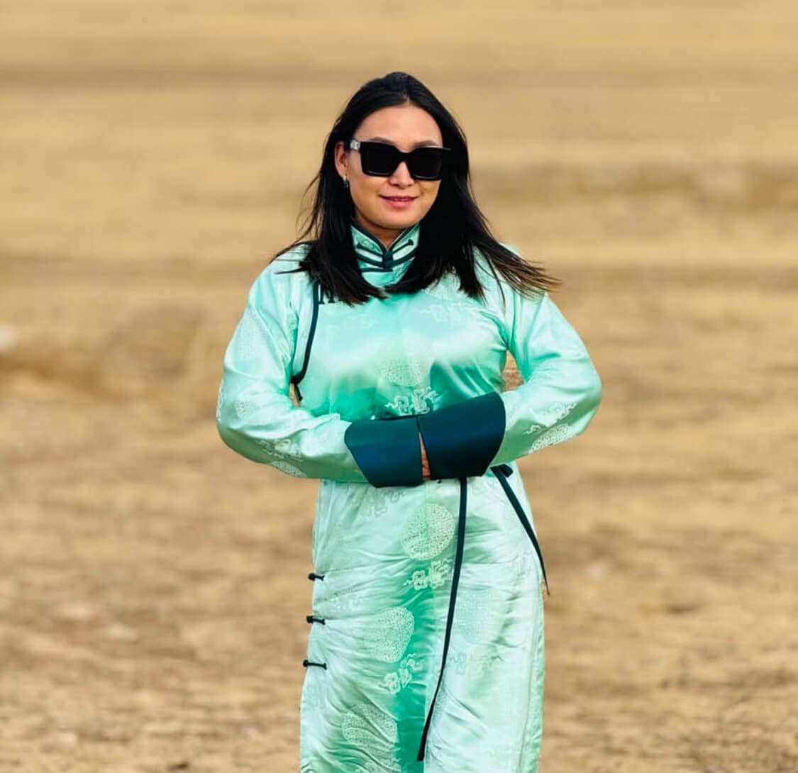 Tuya - Mongolian woman part of the Chandmana Erdene training project in Mongolia