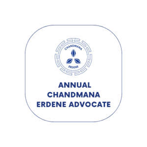 Chandmana Erdene direct donation. Annual Chandmana Erdene Advocate supporter level
